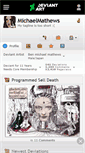 Mobile Screenshot of michaelmathews.deviantart.com