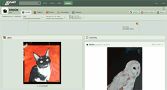 Desktop Screenshot of kittkitt.deviantart.com