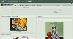 Desktop Screenshot of dragonlady-poho.deviantart.com
