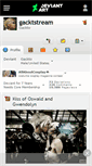 Mobile Screenshot of gacktstream.deviantart.com