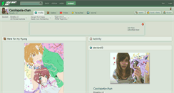Desktop Screenshot of cassiopeia-chan.deviantart.com