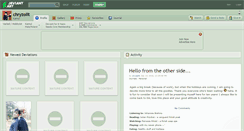 Desktop Screenshot of chryzolit.deviantart.com