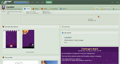 Desktop Screenshot of cavalieri.deviantart.com