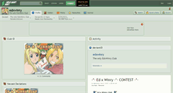 Desktop Screenshot of edxwinry.deviantart.com