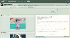 Desktop Screenshot of laurencalaway.deviantart.com
