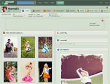 Tablet Screenshot of noema85.deviantart.com