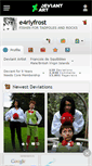 Mobile Screenshot of e4rlyfrost.deviantart.com
