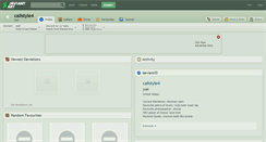 Desktop Screenshot of calistyle4.deviantart.com