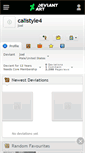 Mobile Screenshot of calistyle4.deviantart.com