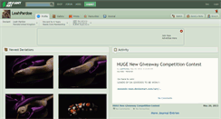 Desktop Screenshot of leahpardoe.deviantart.com