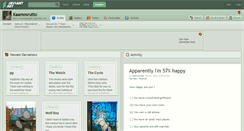 Desktop Screenshot of kaamosrutto.deviantart.com