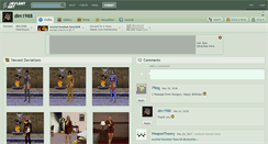 Desktop Screenshot of dim1988.deviantart.com