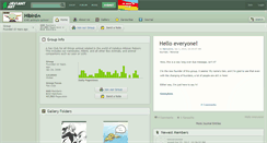Desktop Screenshot of hibird.deviantart.com