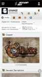 Mobile Screenshot of cromzl.deviantart.com