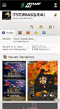 Mobile Screenshot of itstorrasque4u.deviantart.com