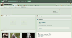 Desktop Screenshot of gaara-abagara.deviantart.com