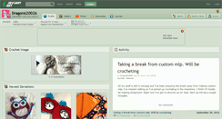 Desktop Screenshot of dragon620026.deviantart.com