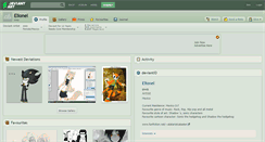 Desktop Screenshot of elionel.deviantart.com