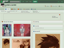 Tablet Screenshot of lawliet-l-lawliet.deviantart.com