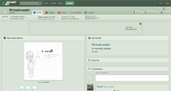 Desktop Screenshot of pk-hoshi-arashi.deviantart.com