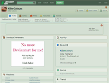Tablet Screenshot of killercolours.deviantart.com