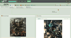 Desktop Screenshot of alientan.deviantart.com