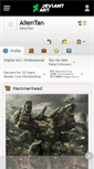 Mobile Screenshot of alientan.deviantart.com