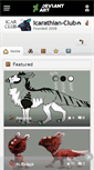 Mobile Screenshot of icarathian-club.deviantart.com