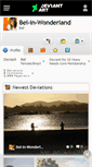 Mobile Screenshot of bel-in-wonderland.deviantart.com