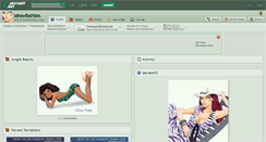 Desktop Screenshot of idrawfashion.deviantart.com