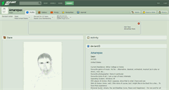 Desktop Screenshot of amarepax.deviantart.com