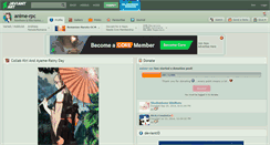 Desktop Screenshot of anime-rpc.deviantart.com