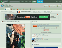 Tablet Screenshot of anime-rpc.deviantart.com