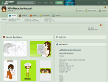 Tablet Screenshot of aph-heracles-karpusi.deviantart.com
