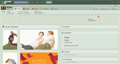 Desktop Screenshot of fanlay.deviantart.com