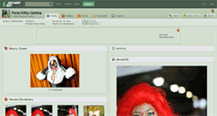 Desktop Screenshot of feral-kitty-geisha.deviantart.com