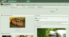 Desktop Screenshot of macrojunkie.deviantart.com