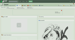 Desktop Screenshot of fuyuyoi.deviantart.com