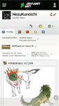 Mobile Screenshot of nezukunoichi.deviantart.com