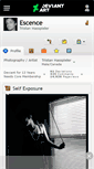 Mobile Screenshot of escence.deviantart.com