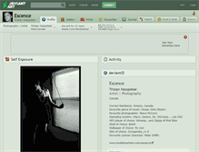 Tablet Screenshot of escence.deviantart.com