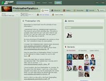 Tablet Screenshot of firebreatherfanatics.deviantart.com