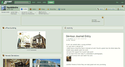 Desktop Screenshot of liquiddesire.deviantart.com