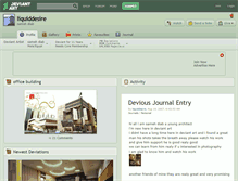 Tablet Screenshot of liquiddesire.deviantart.com