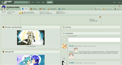Desktop Screenshot of mystica-elska.deviantart.com