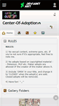 Mobile Screenshot of center-of-adoption.deviantart.com