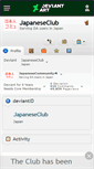 Mobile Screenshot of japaneseclub.deviantart.com