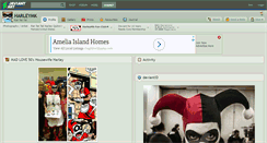 Desktop Screenshot of harleymk.deviantart.com
