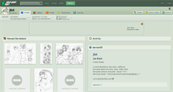 Desktop Screenshot of jibii.deviantart.com