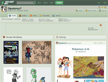 Tablet Screenshot of dipodomys7.deviantart.com